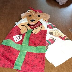 Dog Christmas Towels/ BUNDLE ONLY 2or More Items